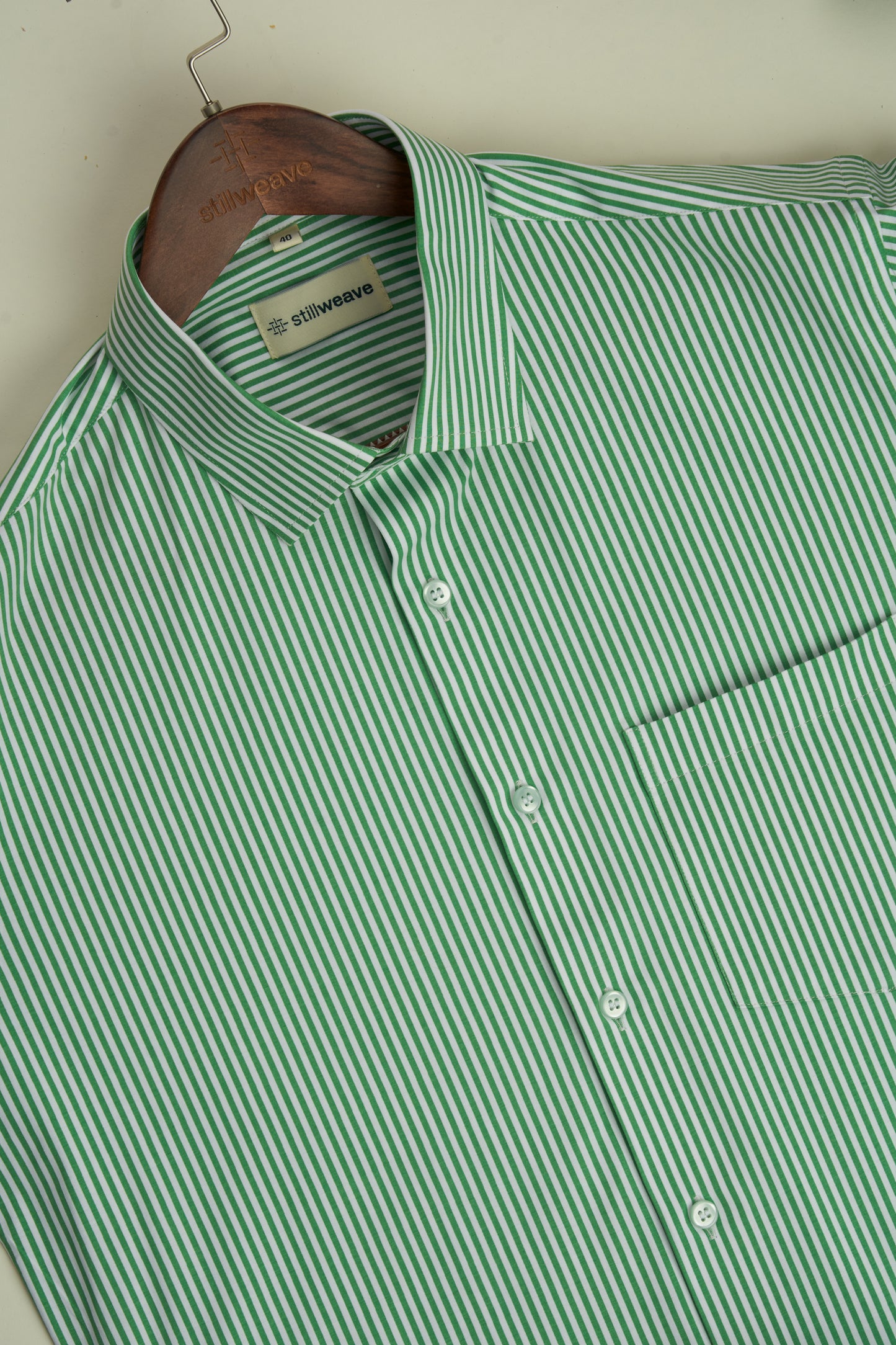 Mint Frost Pinstripe