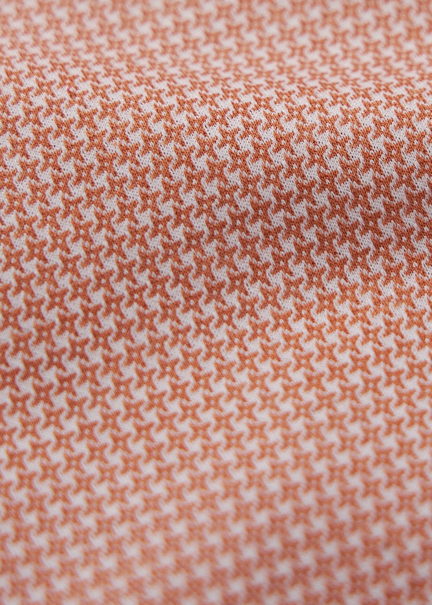 Peach Sorbet Houndstooth