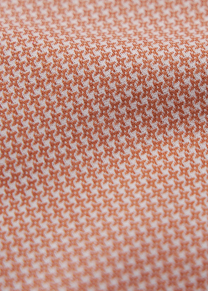 Peach Sorbet Houndstooth